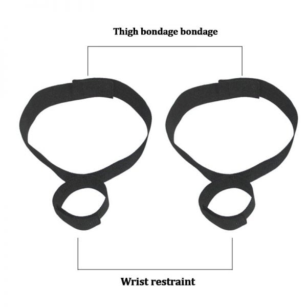 Adult Slave BDSM Bondage Nylon Hand Handcuff