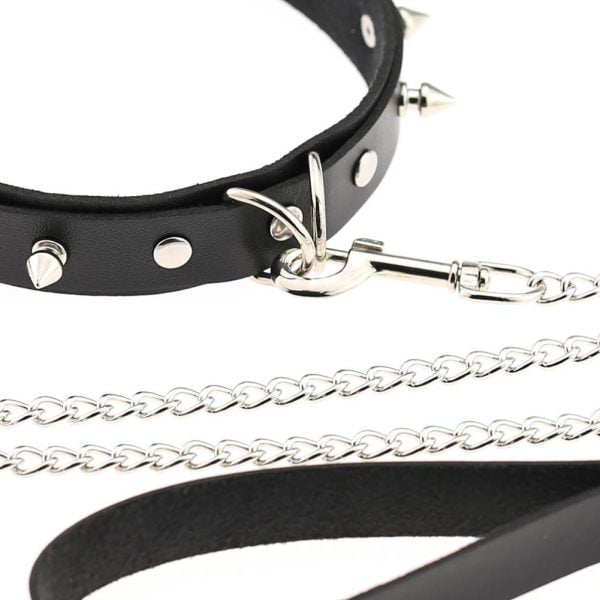 Sexy Toy Erotic Faux Leather BDSM Choker