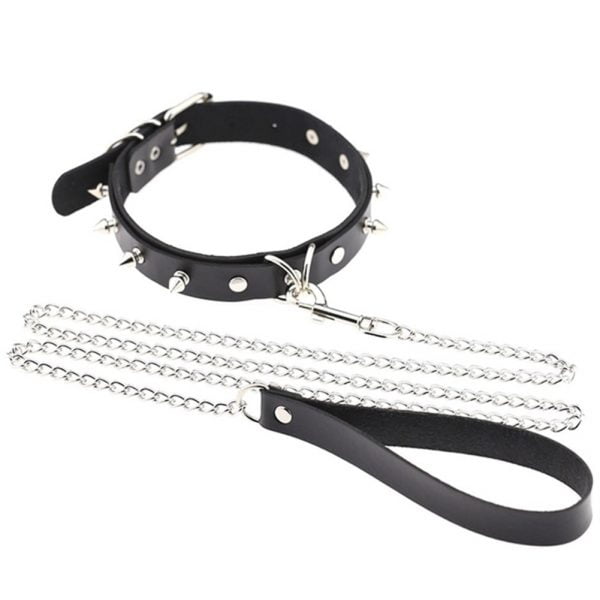 Sexy Toy Erotic Faux Leather BDSM Choker